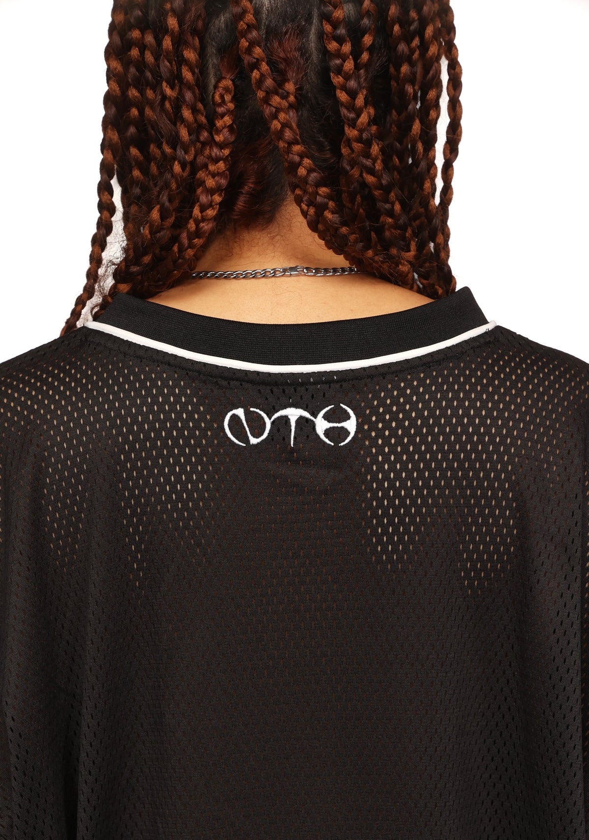 Nth ACTIVE AIRTEX MESH OVERSIZED JERSEY BLACK