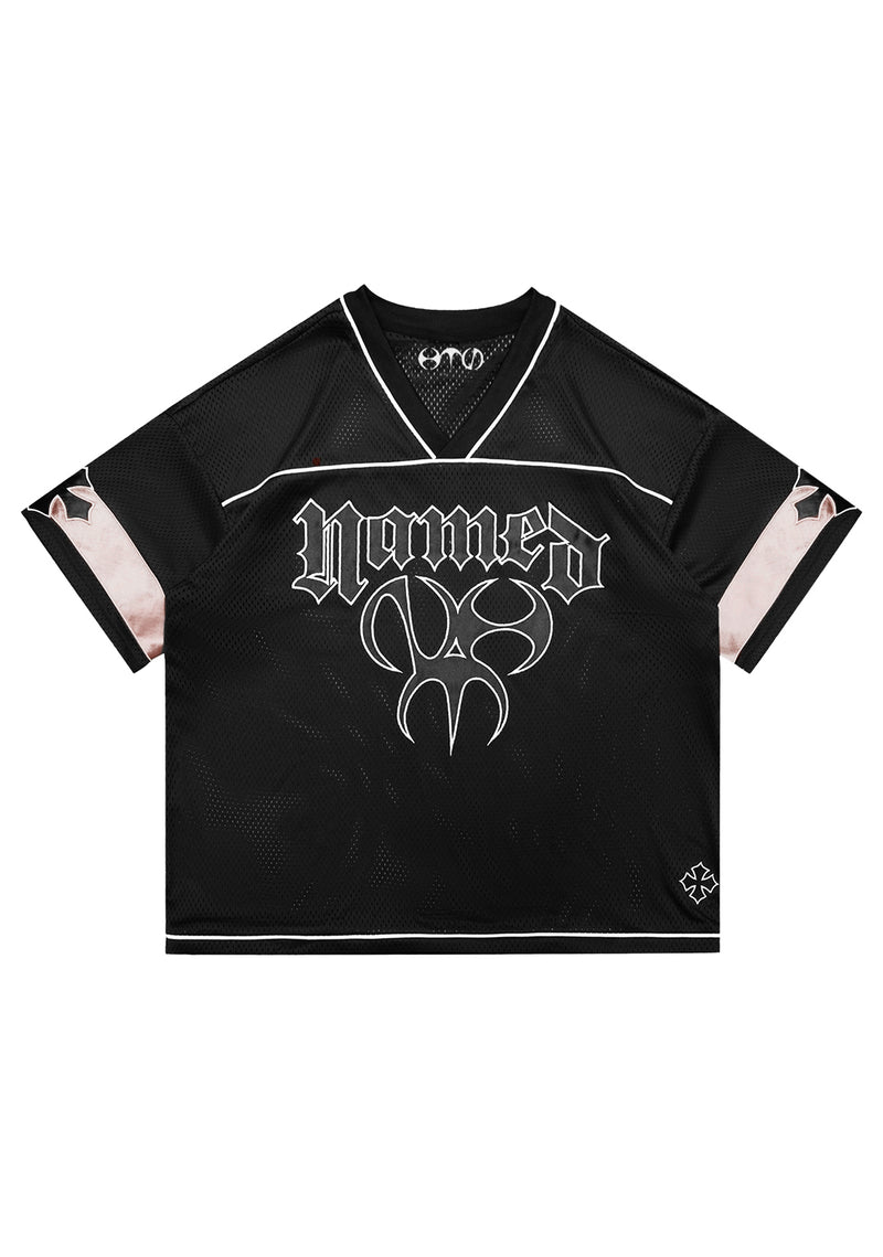Nth ACTIVE AIRTEX MESH OVERSIZED JERSEY BLACK