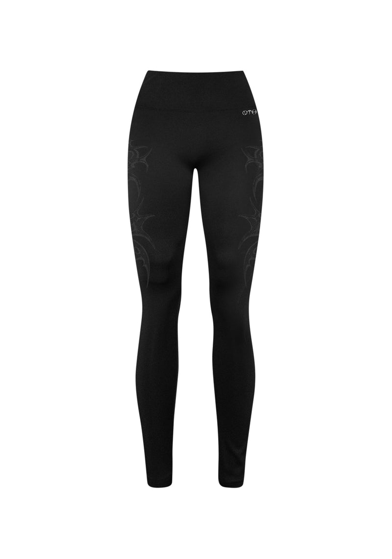 Nth ACTIVE CYBER LEGGINGS BLACK
