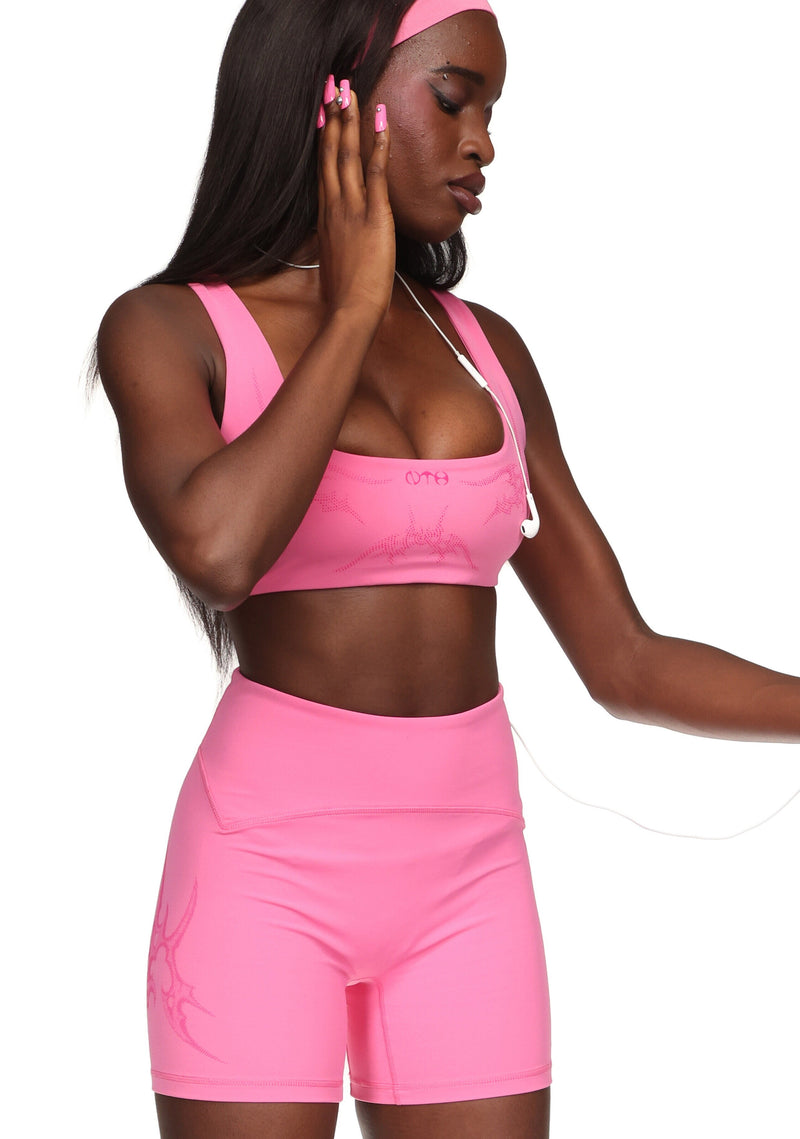 Nth ACTIVE CYBER SPORTS BRA HOT PINK