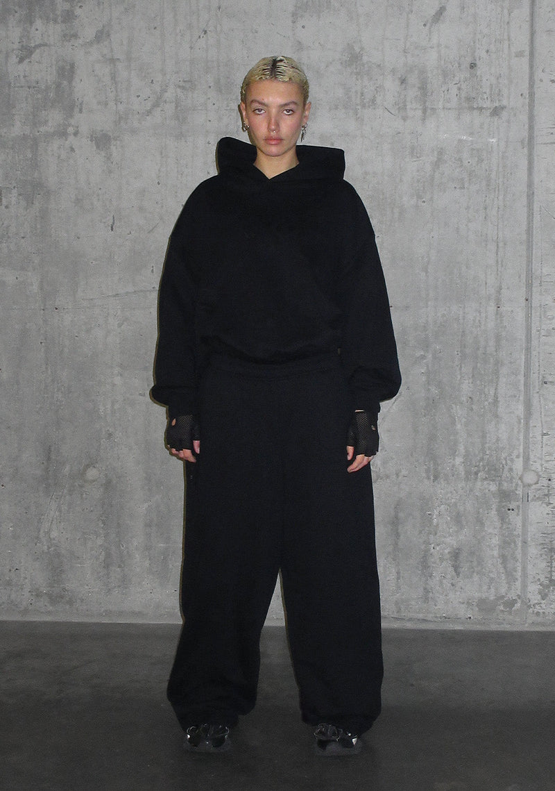Nth ACTIVE OVERSIZED SWEATPANTS BLACK