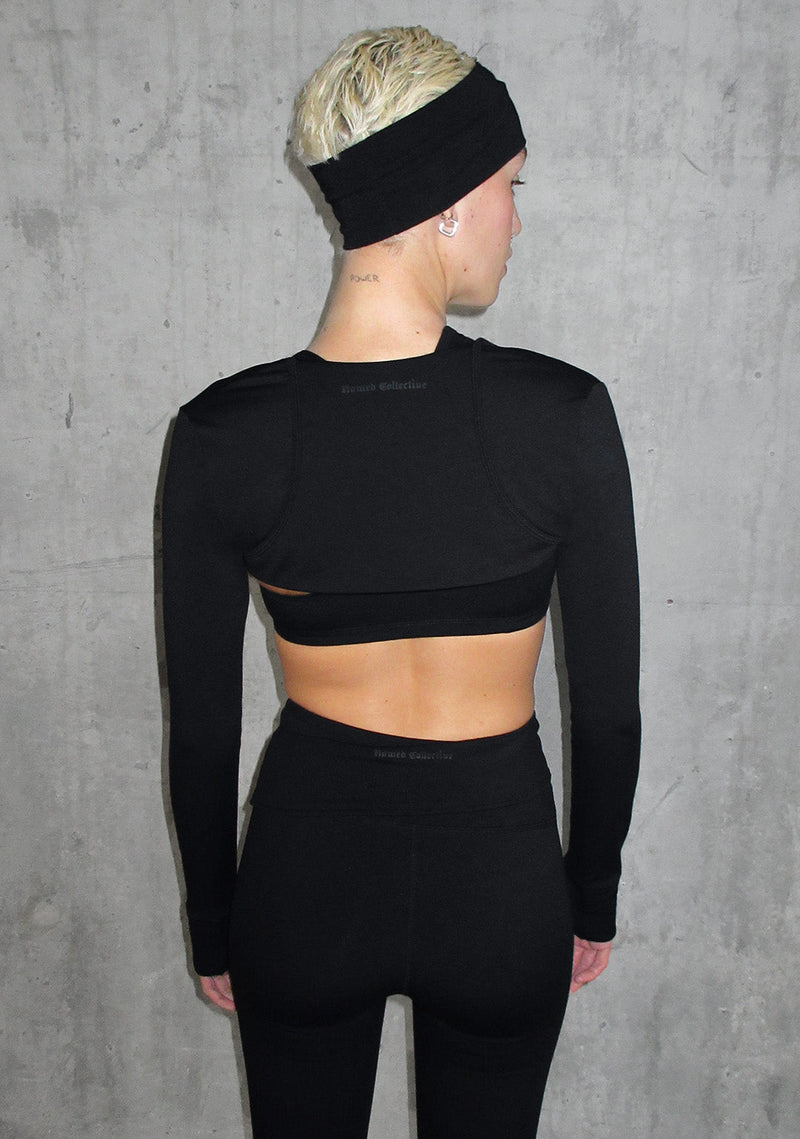 Nth ACTIVE SHRUG BLACK
