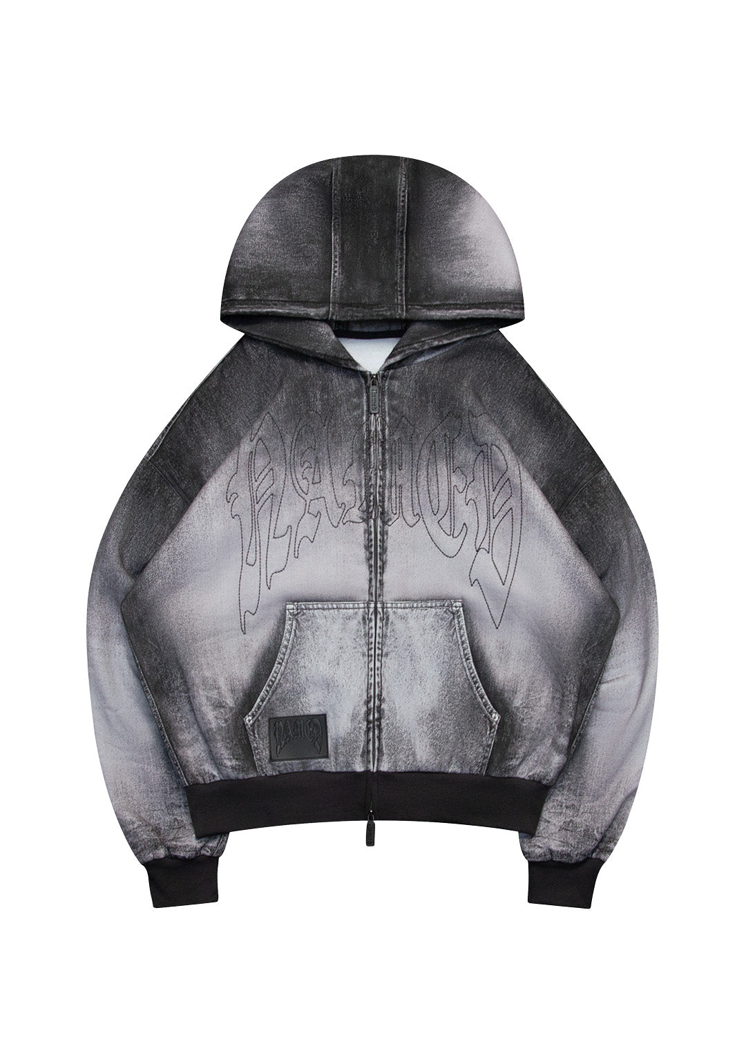 け*ん様 named collective foddie Off Grid Denim Effect Zip Hoodie Washed Black – NAMED COLLECTIVE®