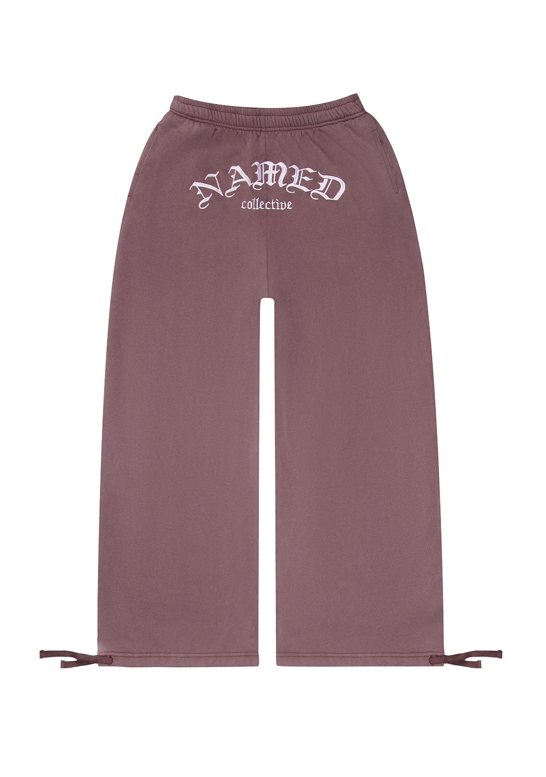 OLD ENGLISH OVERSIZED SWEATPANTS WASHED MAUVE