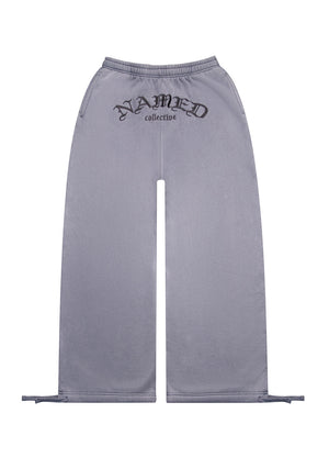 OLD ENGLISH OVERSIZED SWEATPANTS WASHED VINTAGE GREY