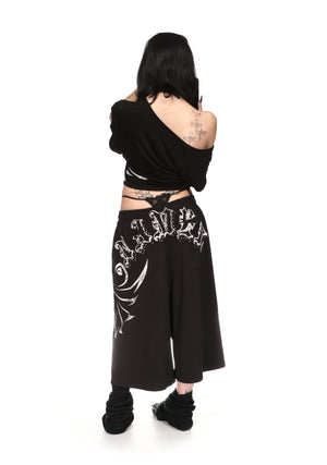 OUTLAW OFF THE SHOULDER TOP BLACK
