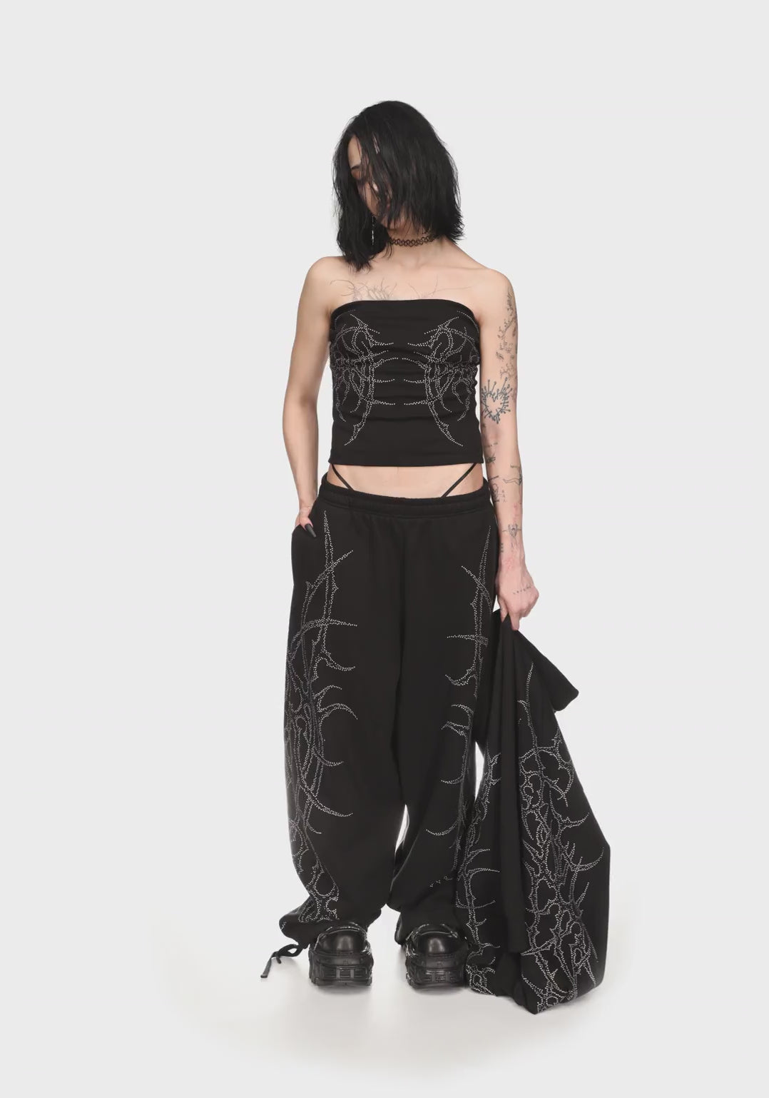 namedcollective チューブトップ Haunt Studded Tube Top Black – NAMED COLLECTIVE®