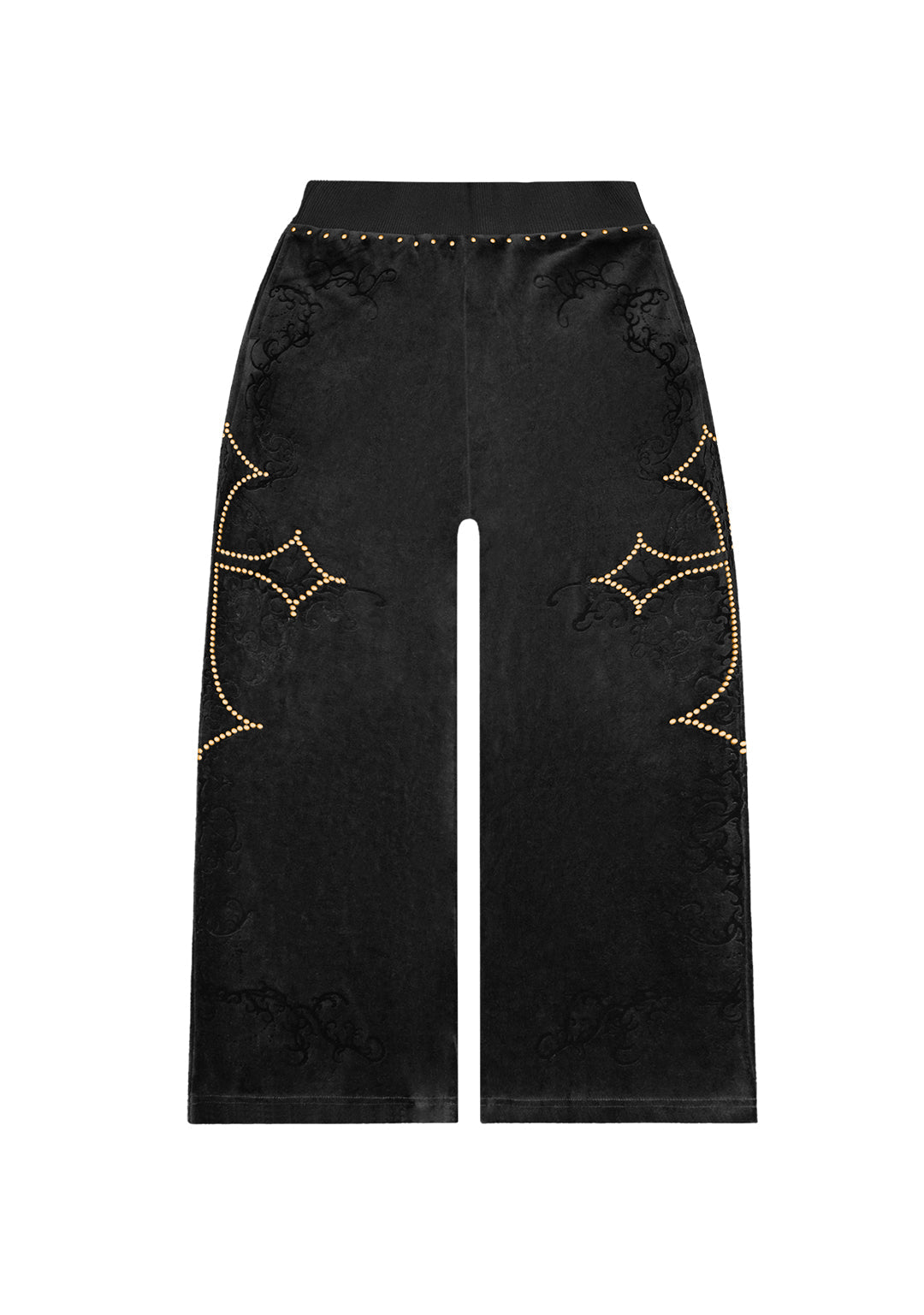 Rebel Studded Velour Sweatpants Black – NAMED COLLECTIVE®