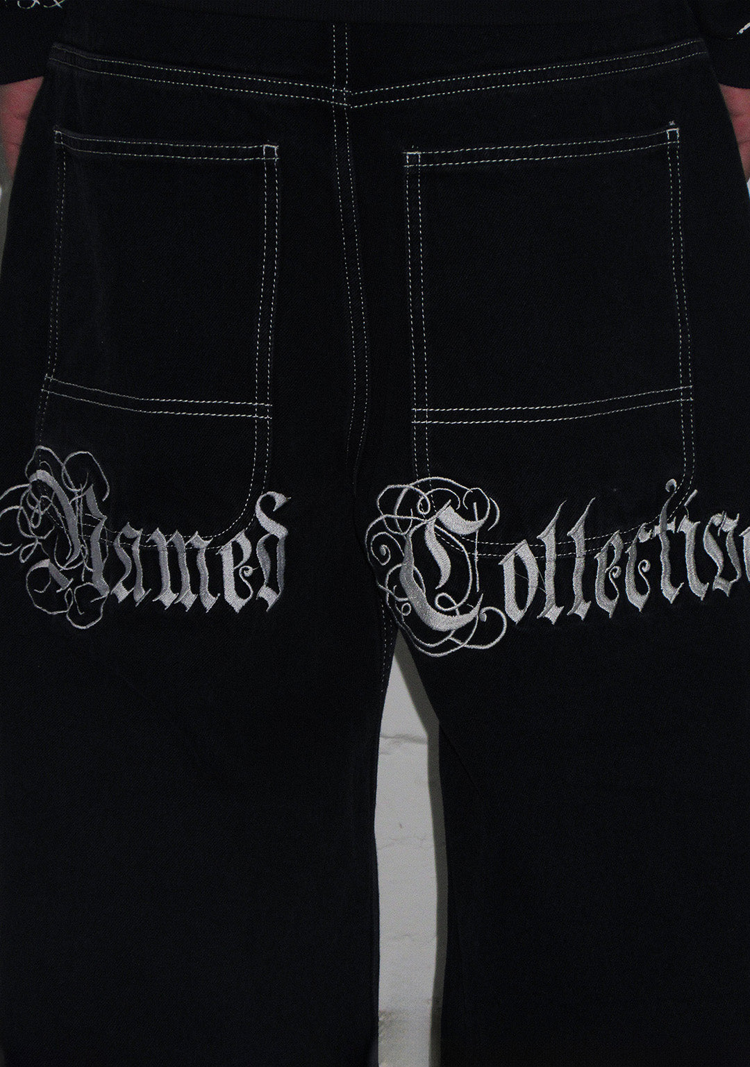 SIGNATURE SUPER BAGGY JEANS WASHED BLACK – NAMED COLLECTIVE®