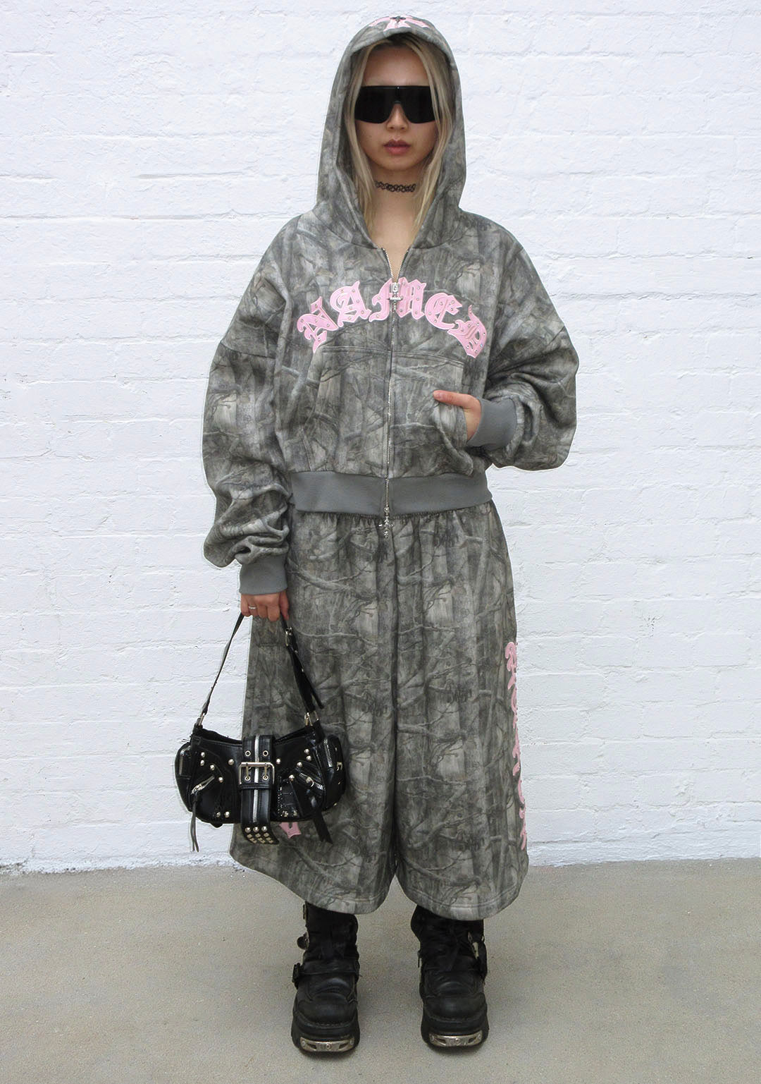 SPOILT CROP ZIP HOODIE TREE CAMO – NAMED COLLECTIVE®
