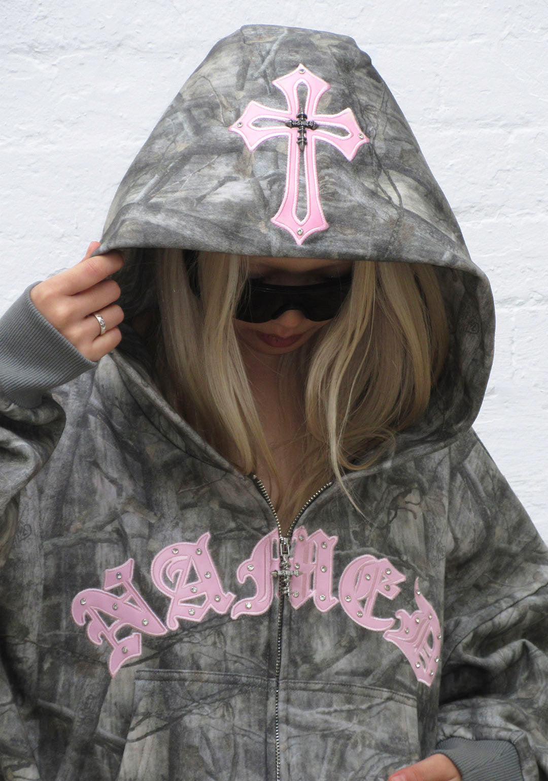 SPOILT CROP ZIP HOODIE TREE CAMO – NAMED COLLECTIVE®