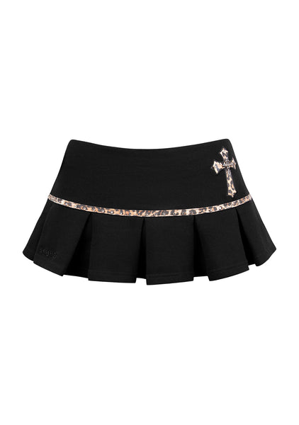 Spoilt Pleated Micro Skirt Black – NAMED COLLECTIVE®