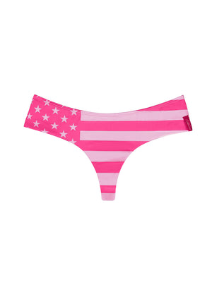 STELLAR RHINESTONE MICRO HOTPANT BIKINI BOTTOMS HOT PINK