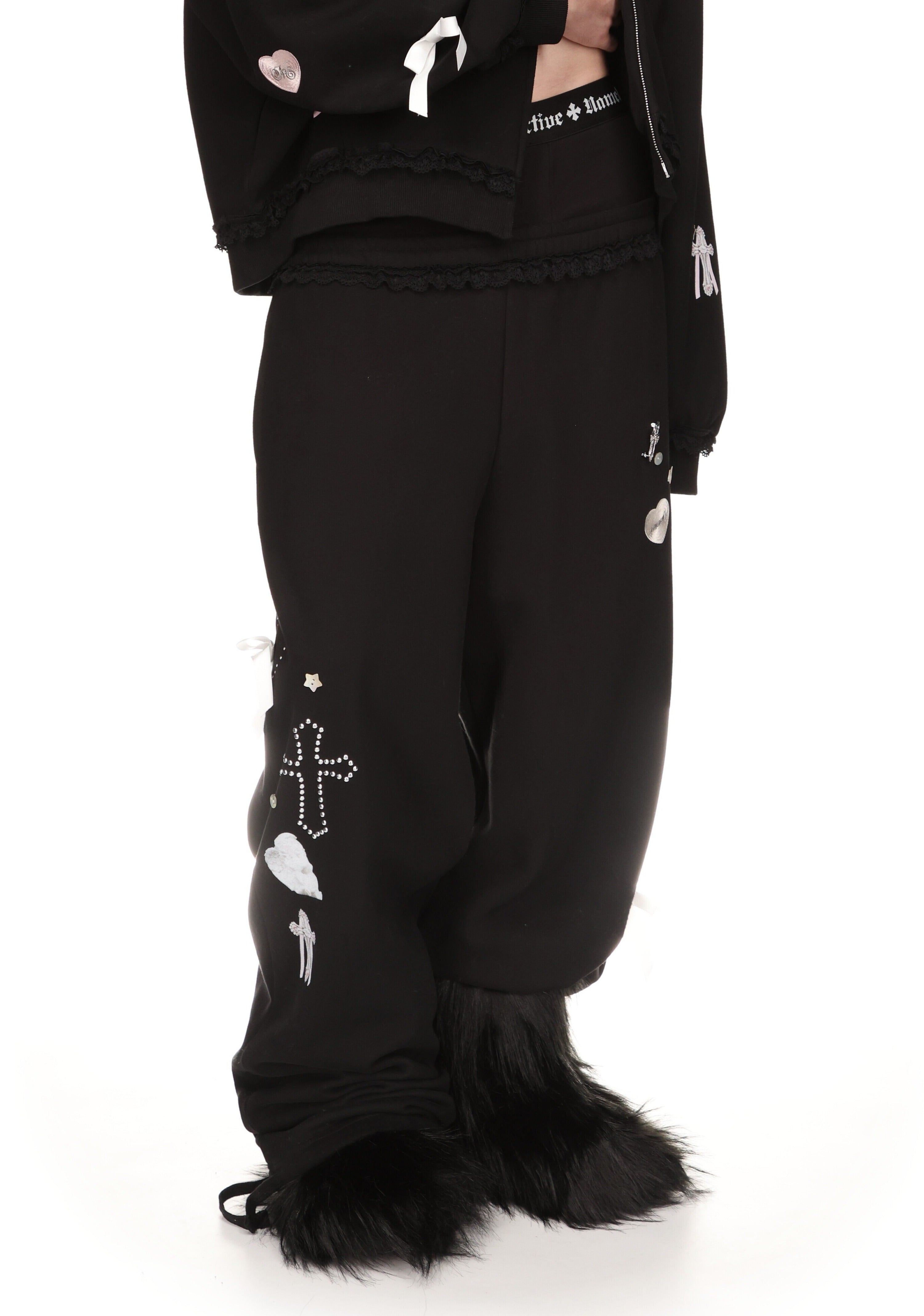 Whisper Oversized Sweatpants Black – NAMED COLLECTIVE®