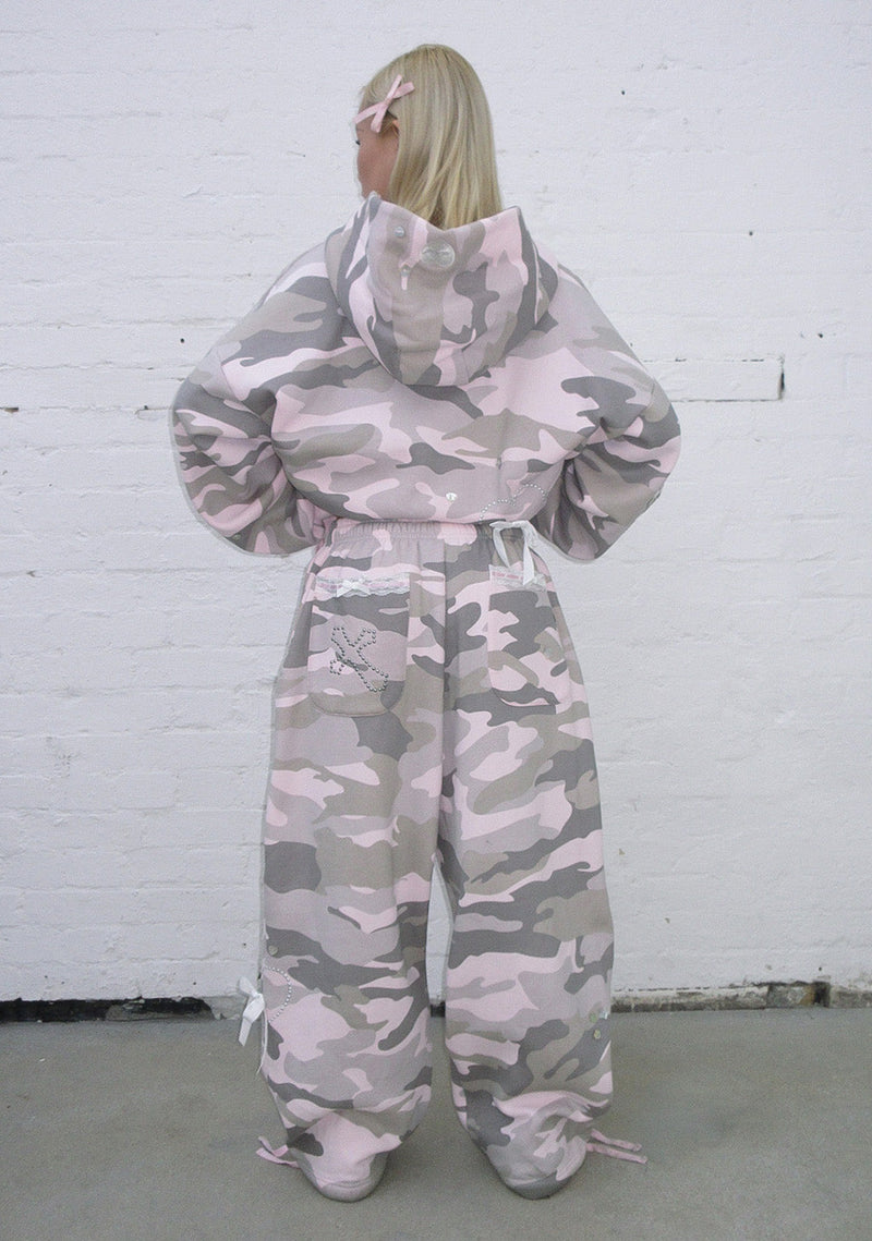 WHISPER OVERSIZED SWEATPANTS PASTEL CAMO