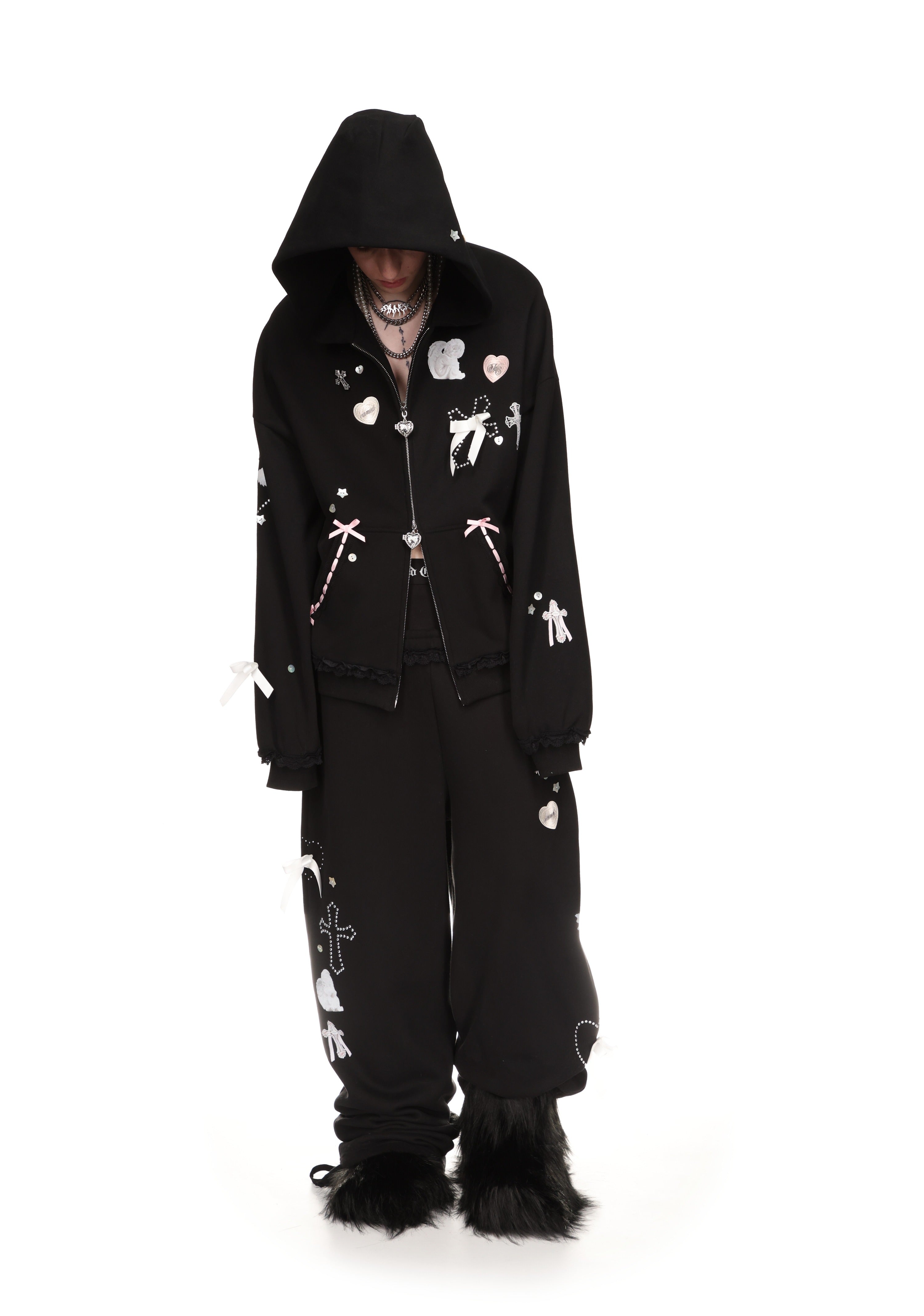 Whisper Zip Hoodie Black – NAMED COLLECTIVE®