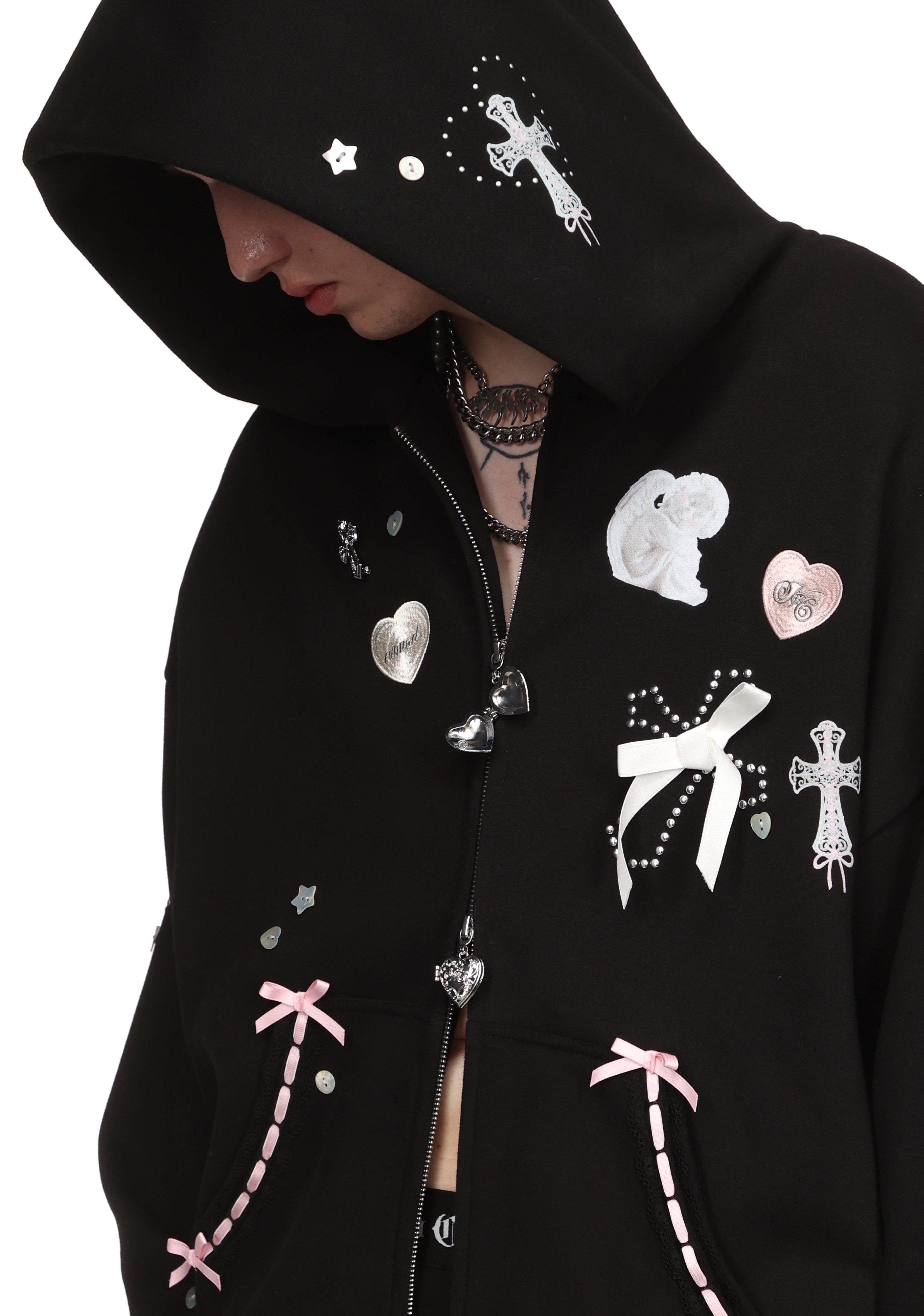 Whisper Zip Hoodie Black – NAMED COLLECTIVE®