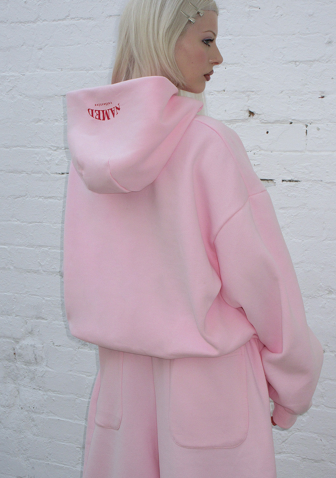 X-Rated Oversized Sweatpants Baby Pink – NAMED COLLECTIVE®